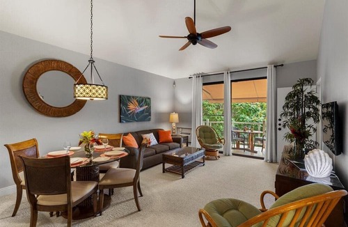 Wailea Condo | Spacious, Airy Living with Private Lanai Views