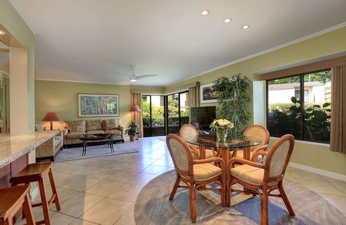 Wailea Condo | Tranquil Garden Oasis Steps from Oceanfront Pool & Ulua Beach - Elua 909