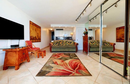 Honokowai Apartment | Direct Oceanfront View at Mahana Studio, King Bed - Kaanapali Next to Boardwalk