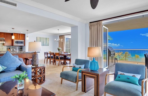 Honokowai Condo | Honua Kai | Ocean View 3 BR Sleeps 8 | Car Incl. w/6+ Nights | HKH-550 by KBM