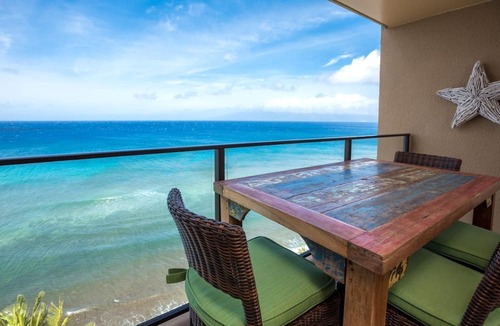Honokowai Condo | Mahana Villas | Oceanfront 2 BR Sleeps 6 | Car Incl. w/6+ Nights | MAH-1211 by KBM