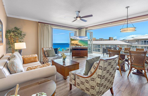 Honokowai Condo | Maui Resort Rentals: Honua Kai Konea 813 - Top Floor Deluxe 2BR, Expansive Corner Floor Plan, Stunning Ocean Views!