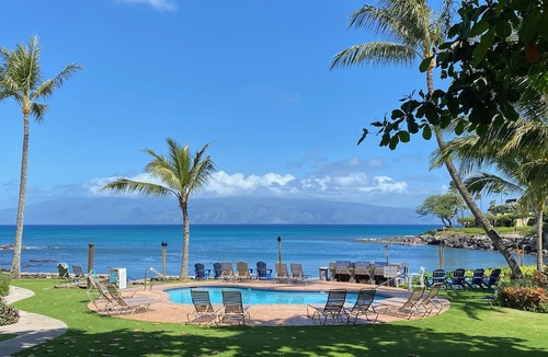 Napili Condo | Downstairs Corner Unit, Awesome View with A/C!