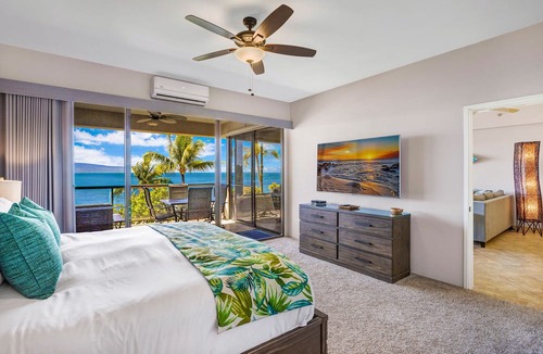 Kahana Condo | UPGRADED-Sands of Kahana #326 OCEANFRONT, 2 Bd Rooms, AC, amazing view, sleeps 6
