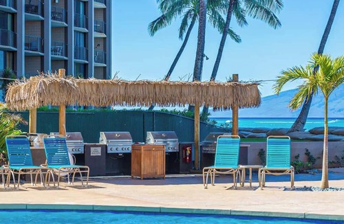 Kahana Condo | Oceanview 10th floor studio, AC, resort amenities, walk to shops and dining