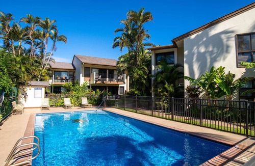 Maalaea Apartment | ShangriLa: Sugar Beach Oceanfront at Makani A Kai