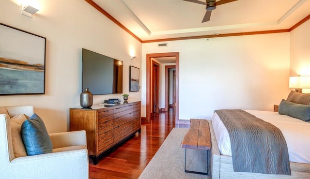 K B M Resorts: Palapala at Montage Kapalua Bay, Stunning 3500 Sqft 3 Bedrooms, 3.5 Bathrooms, Ocean Front Resort, Includes Rental Car!
