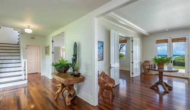 Large Gated Oceanfront Estate ~ Secluded on a beach, safe all year TVNC-4185