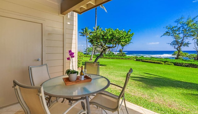 Kaha Lani 124, Oceanfront on Kauai's Coconut Coast