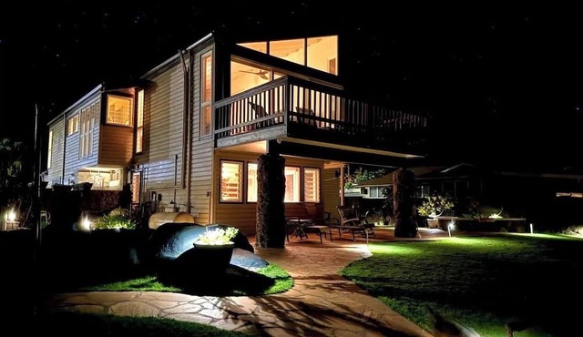 Beach Front Estate w/Guest Cottage, Sandy Beach, Heated Pool/Spa: Please Inquire