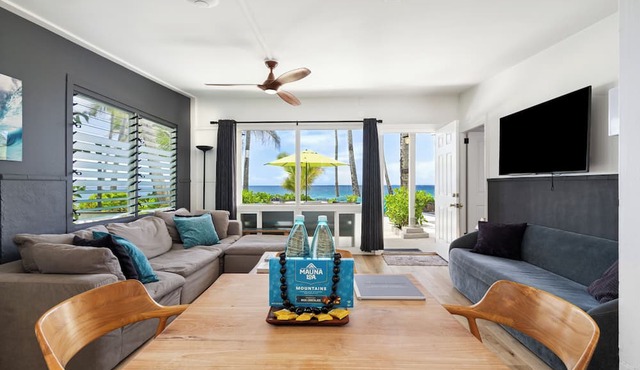Bird Of Paradise @ Ke Iki Beach Bungalows ~ Daily Free Yoga~Sauna~Cold Plunge~AC