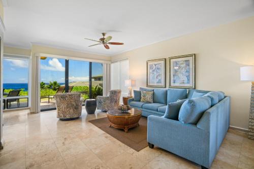 Kapalua Bay Villas Oceanfront 1 BR Sleeps 4 Villas Steps to Beach Complimentary Car with 6 Nights KBV-34G4 by KBM