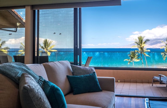 Elegant 2-bedroom condo at Makena Surf, #C-205, with beach access in beautiful Maui.